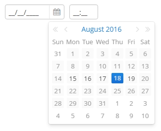 gui datefield month range